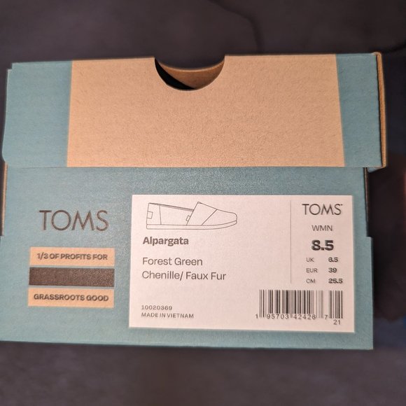 Toms Shoes - TOMS Flats - 8.5 - new